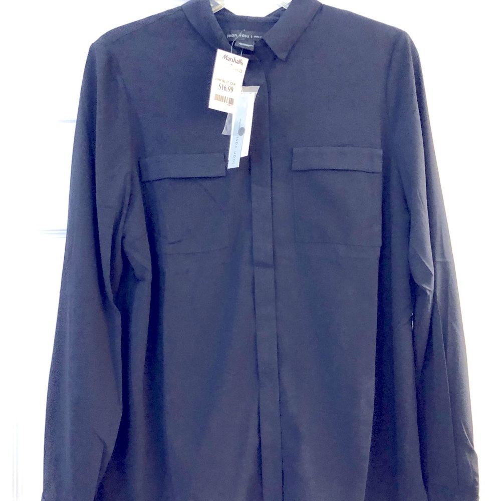 Joan Vass Button Up Blouse